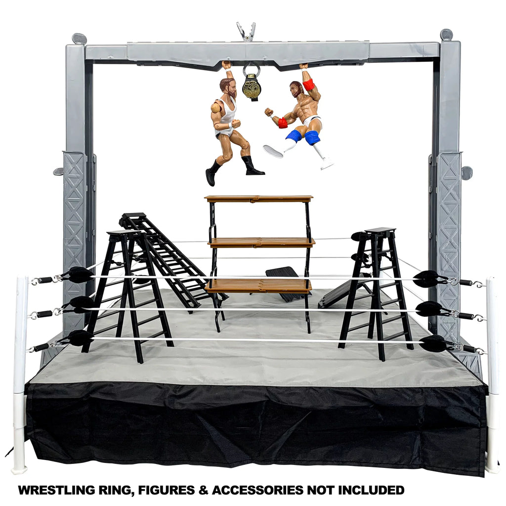 Shark Cage & Grab The Gear Playset for WWE Wrestling Action Figures