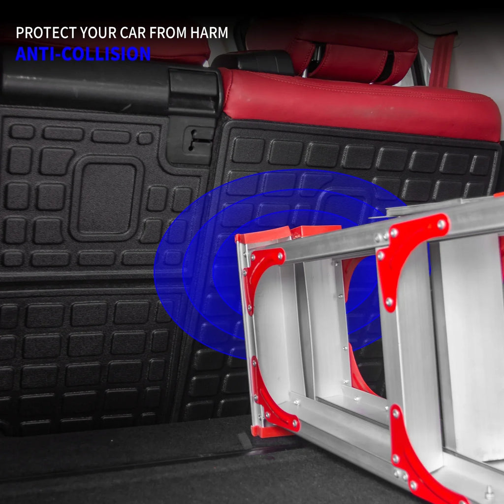 Fit 2010-2023 Toyota 4Runner Trunk Mat Cargo Mat Cargo Liner Back Seat Wrap Protector 2022 Toyota 4 Runner Accessories (Trunk Mat + Backrest Mats,Fit Without Sliding Tray)