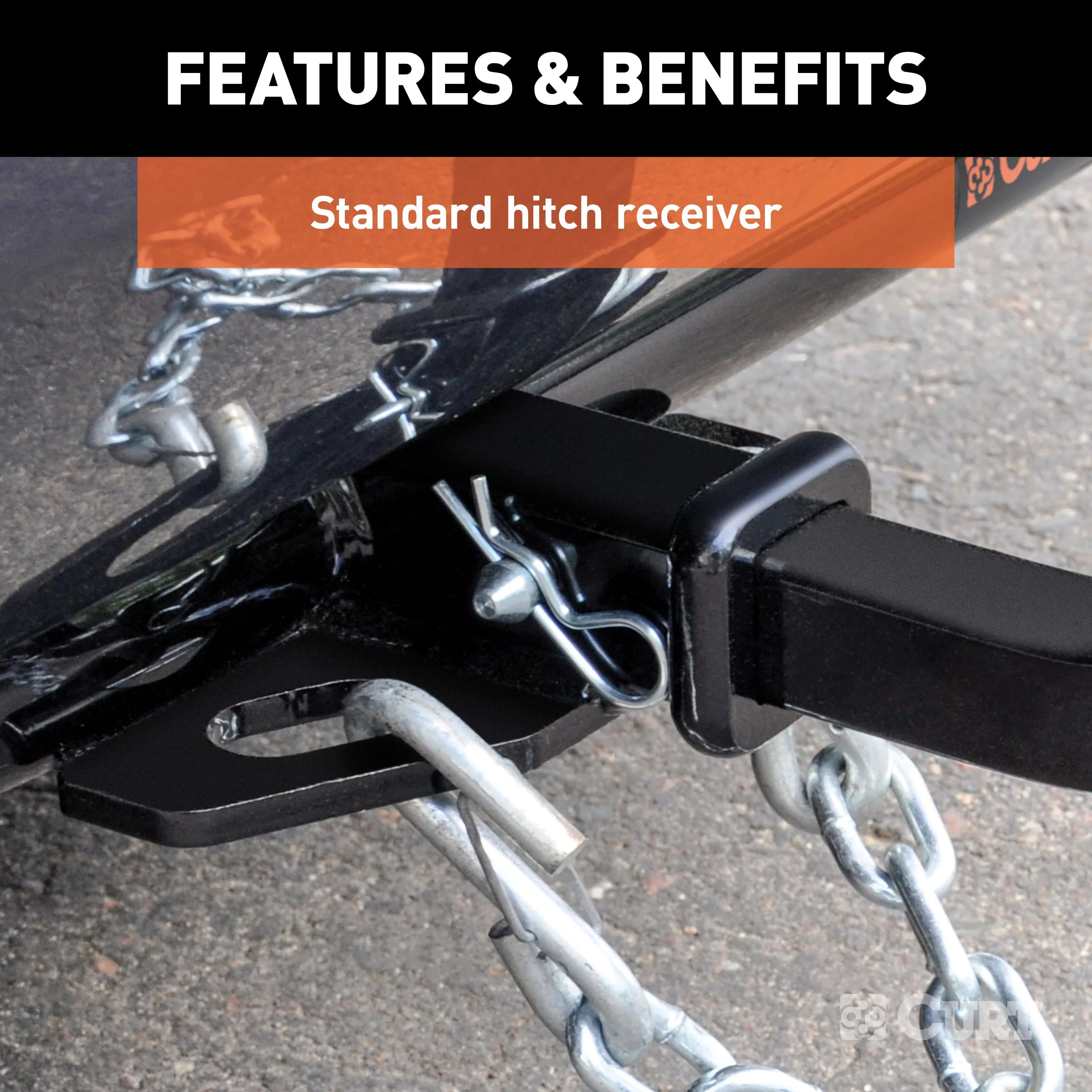 CURT 12270 Class 2 Trailer Hitch, 1-1/4-Inch Receiver, Fitting with Select Subaru Legacy, Outback