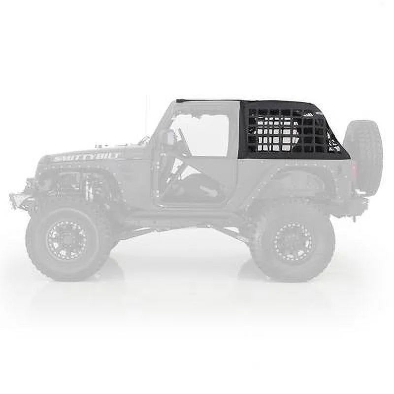 Smittybilt 571035 Cargo Restraint System - Black Diamond Fits select: 2015-2018 JEEP WRANGLER UNLIMITED, 2012-2014 JEEP WRANGLER