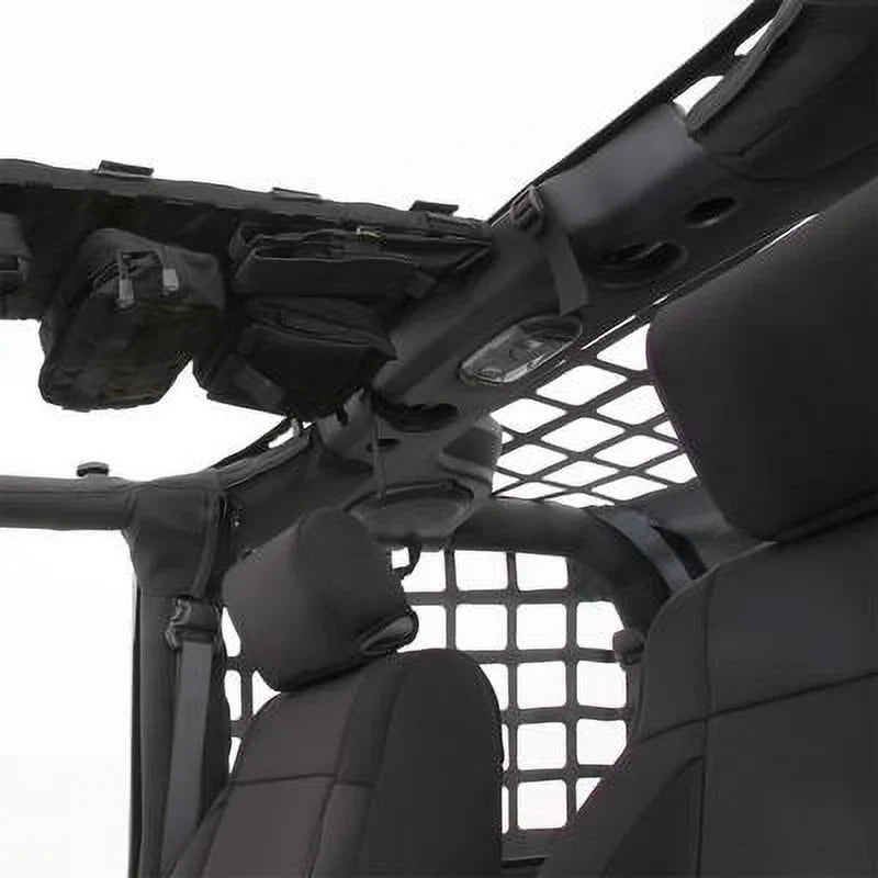 Smittybilt 571035 Cargo Restraint System - Black Diamond Fits select: 2015-2018 JEEP WRANGLER UNLIMITED, 2012-2014 JEEP WRANGLER