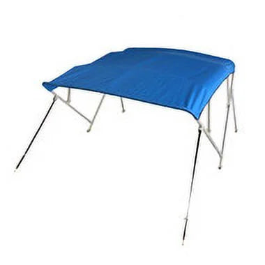 Gen3 Marine 4 Bow Pontoon Bimini Top 56” x 8’ x 97-103” - Gray