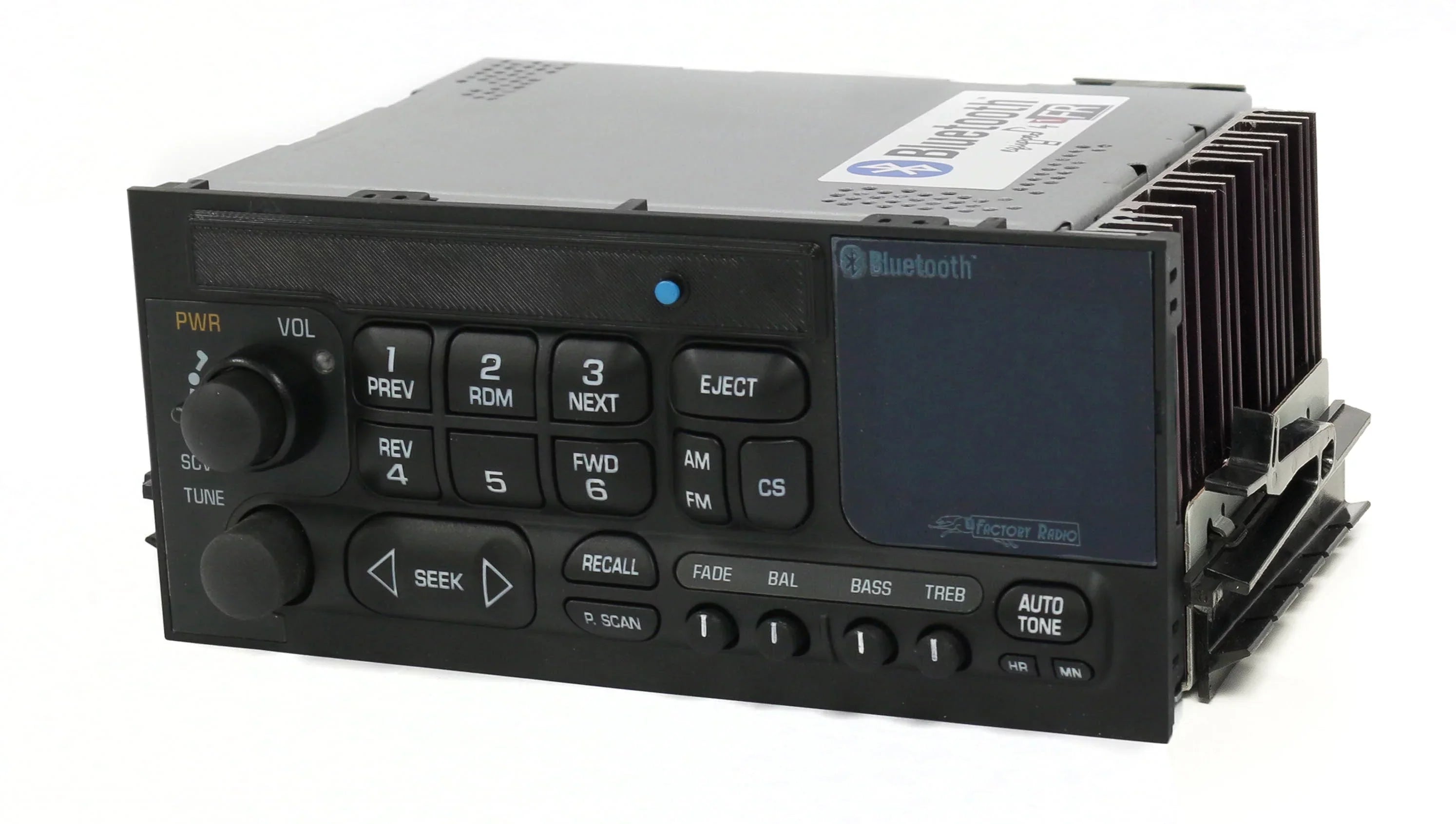 1 Factory Radio 1995 - 2005 GMC Chevy Chevrolet Truck Van AM FM Radio with Bluetooth Music