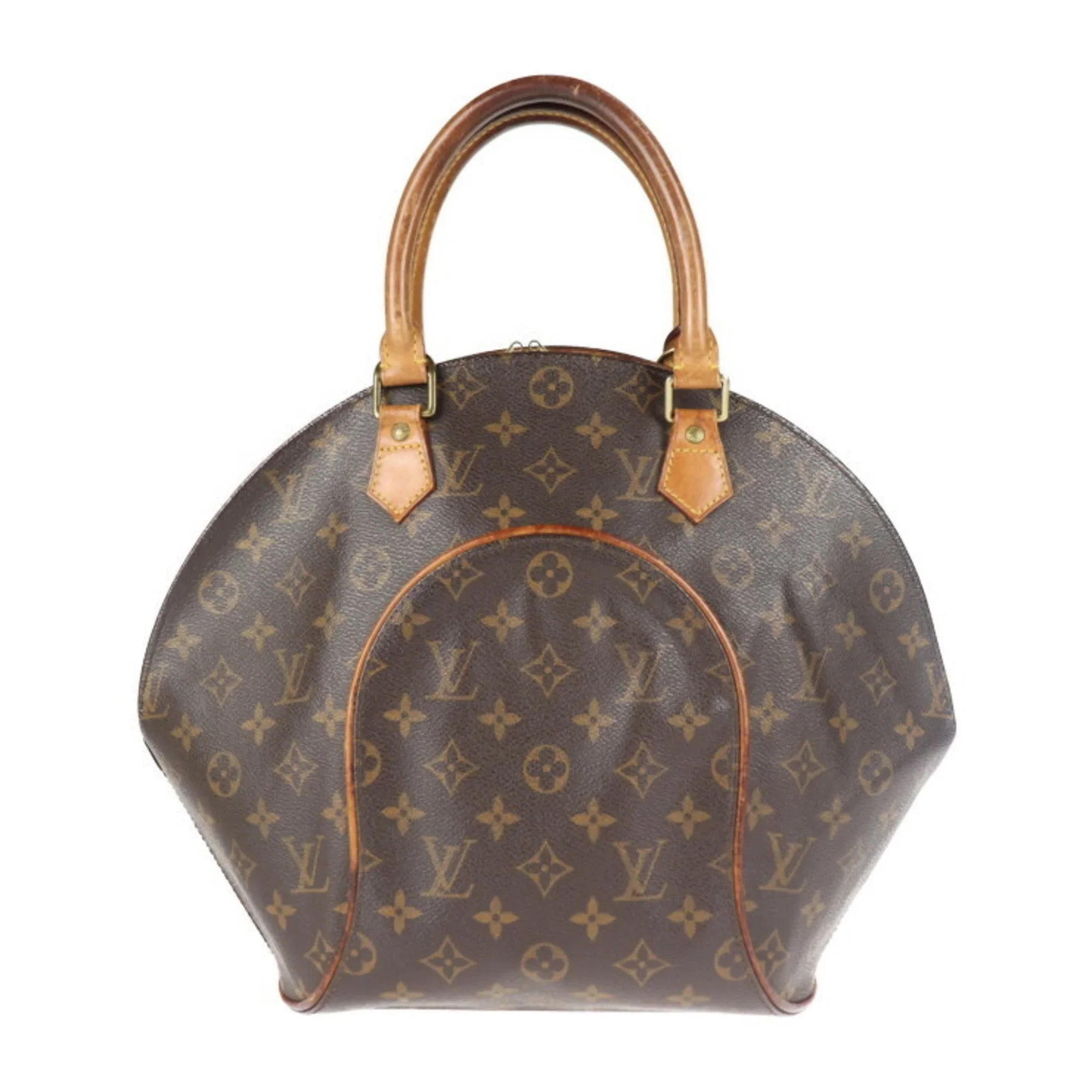 Pre-Owned LOUIS VUITTON Louis Vuitton Ellipse Monogram Handbag M51126 Canvas Brown (Good)