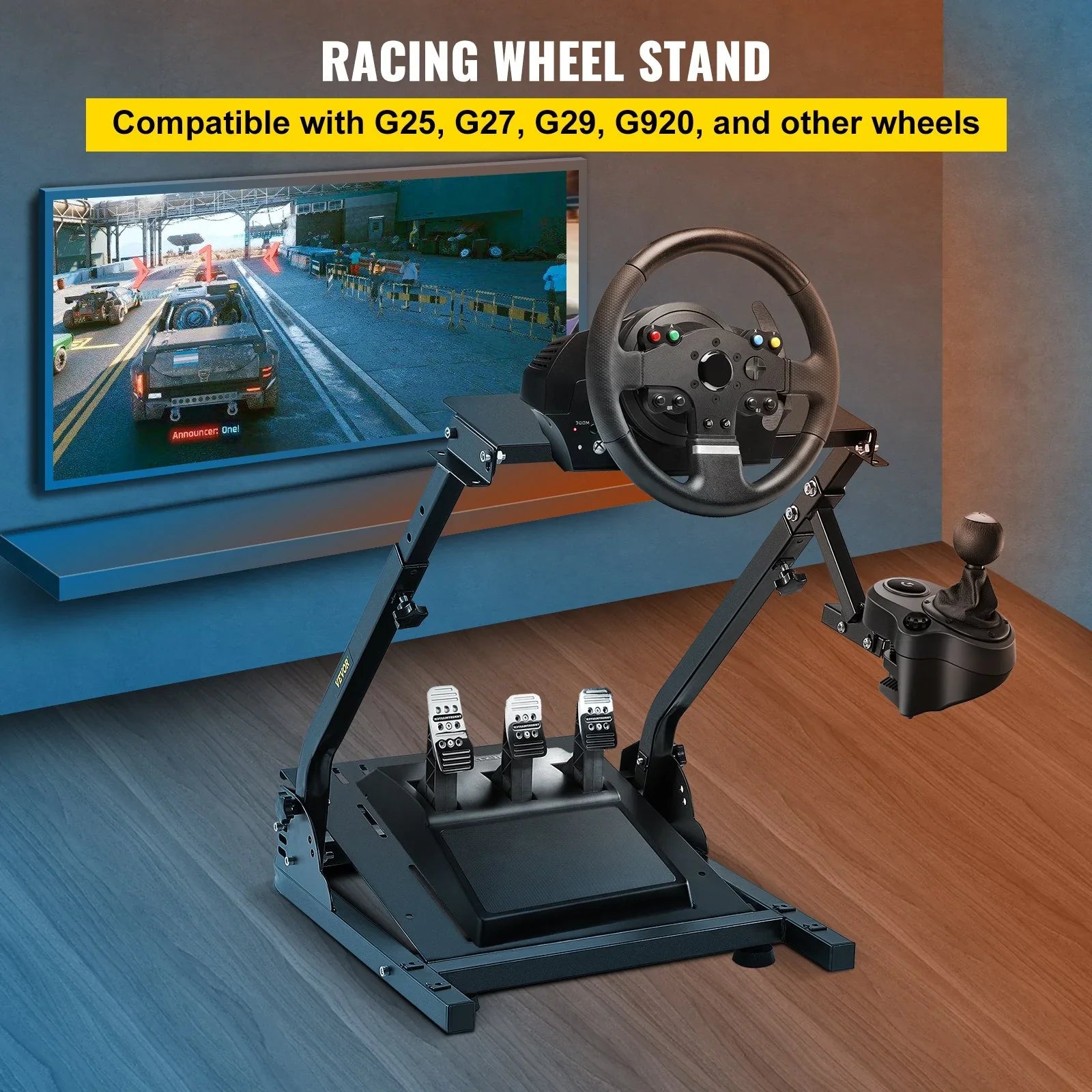 Racing Simulator Cockpit Stand for G29, PS4, G920, Xbox