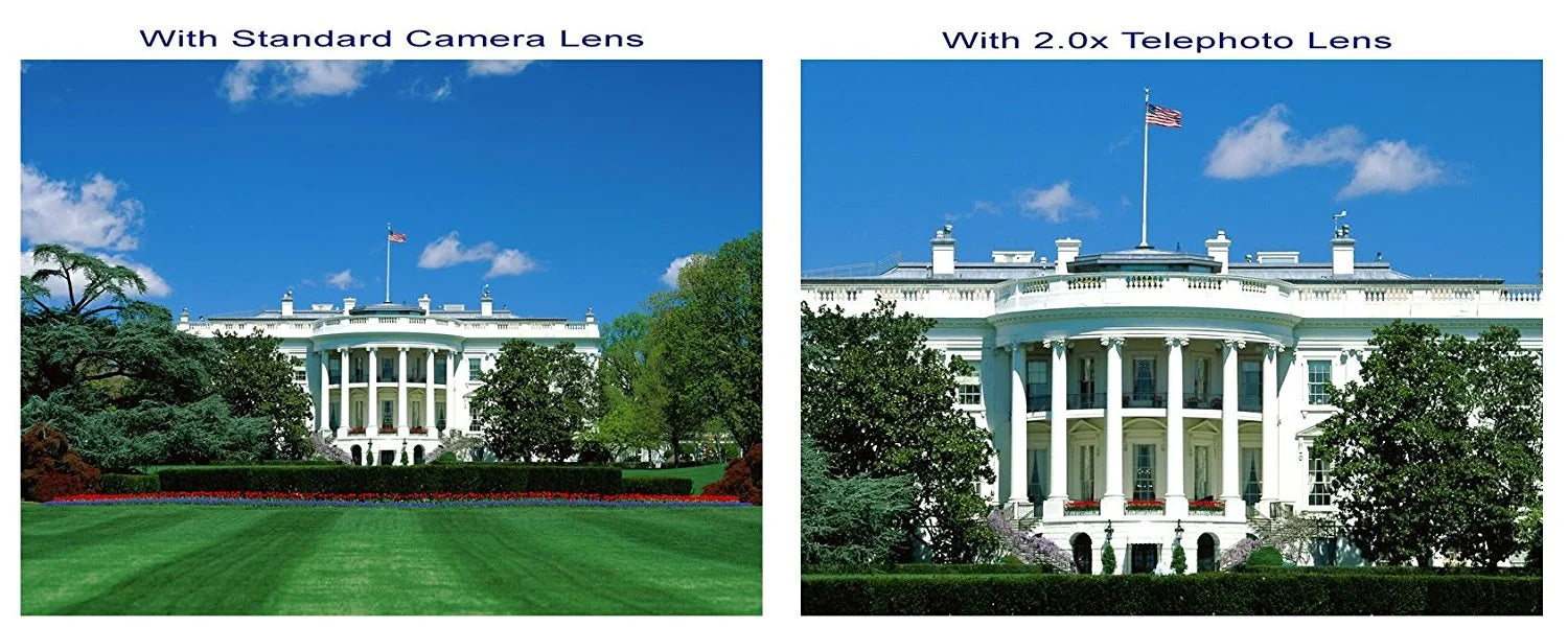 New 2.0x High Definition Telephoto Conversion Lens (43mm) For Canon VIXIA HF R800