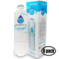6-Pack Fitting with Samsung RF4289HARS Refrigerator Water Filter - Suitable with Samsung DA29-00020B, DA29-00020A, HAF-CIN Fridge Water Filter Cartridge