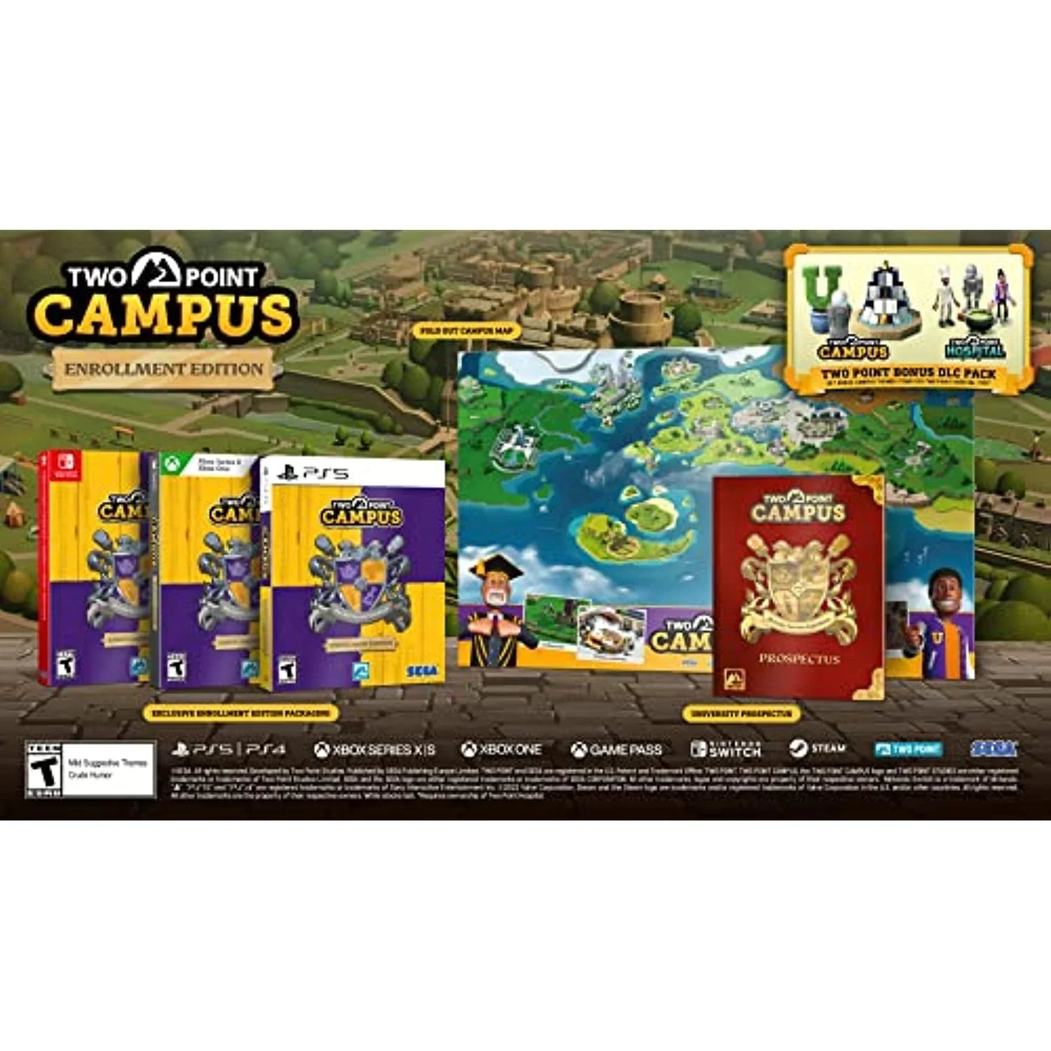 Two Point Campus: Enrollment Launch Edition - Playstation 5