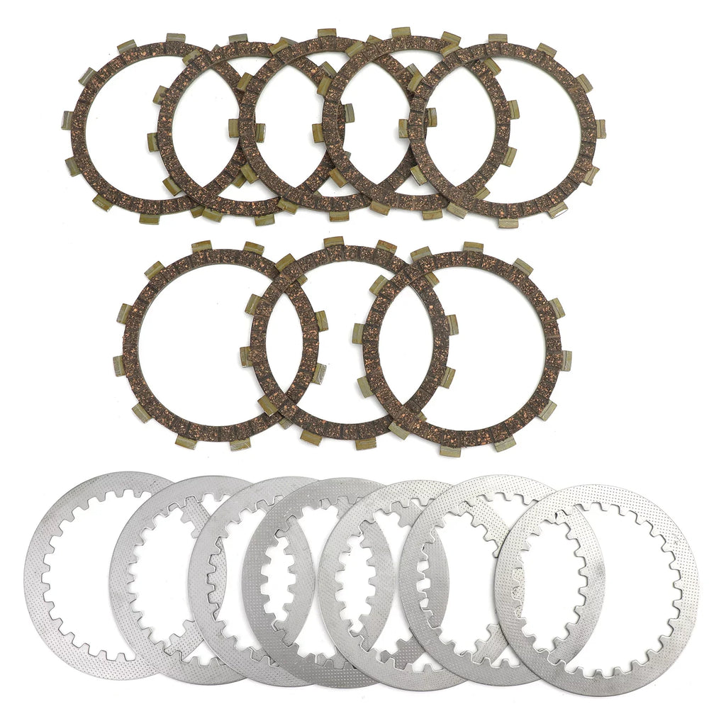 Clutch Kit Steel & Friction Plates fit for Yamaha TT500 SR400 SR400SP SR500
