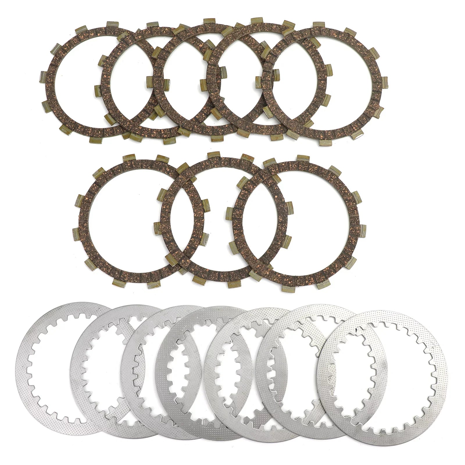 Clutch Kit Steel & Friction Plates fit for Yamaha TT500 SR400 SR400SP SR500