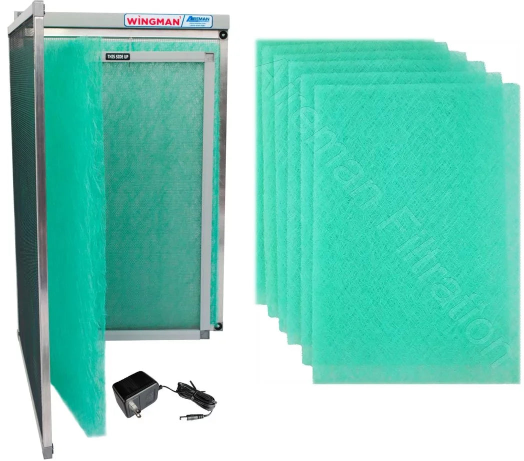 16x24x1 Electronic Air Filter Including Year Supply of Replacement Pads - Homeowner Installed- Simply Replace Your Current AC Furnace Air Filter and PLUG IT IN!