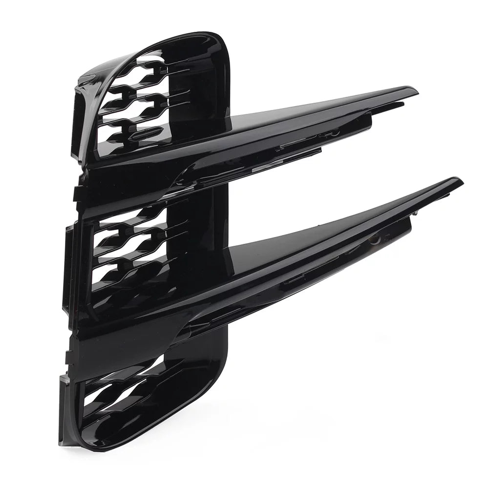 ZS Gloss Black Car Front Bumper Left Grille 1Pcs For Land Rover Range Rover Evoque 2019 2020 2021 2022 LR114729