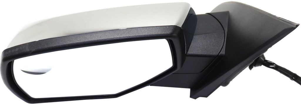 Mirror Suitable With 2015-2018 GMC Sierra 2500 HD Chevrolet Silverado 3500 Left Driver Side Heated Chrome Kool-Vue