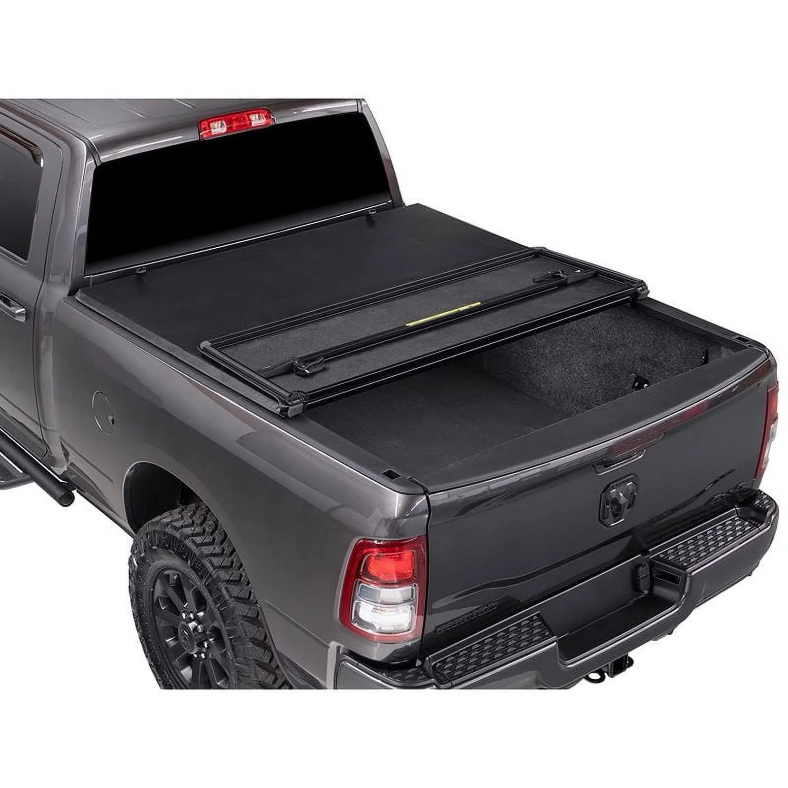 Tonno Pro | Hard Fold, Hard Folding Truck Bed Tonneau Coating | HF-154 | Fits 2007 - 2013 Chevy/GMC Silverado/Sierra 1500 6' 7" Bed (78.7")