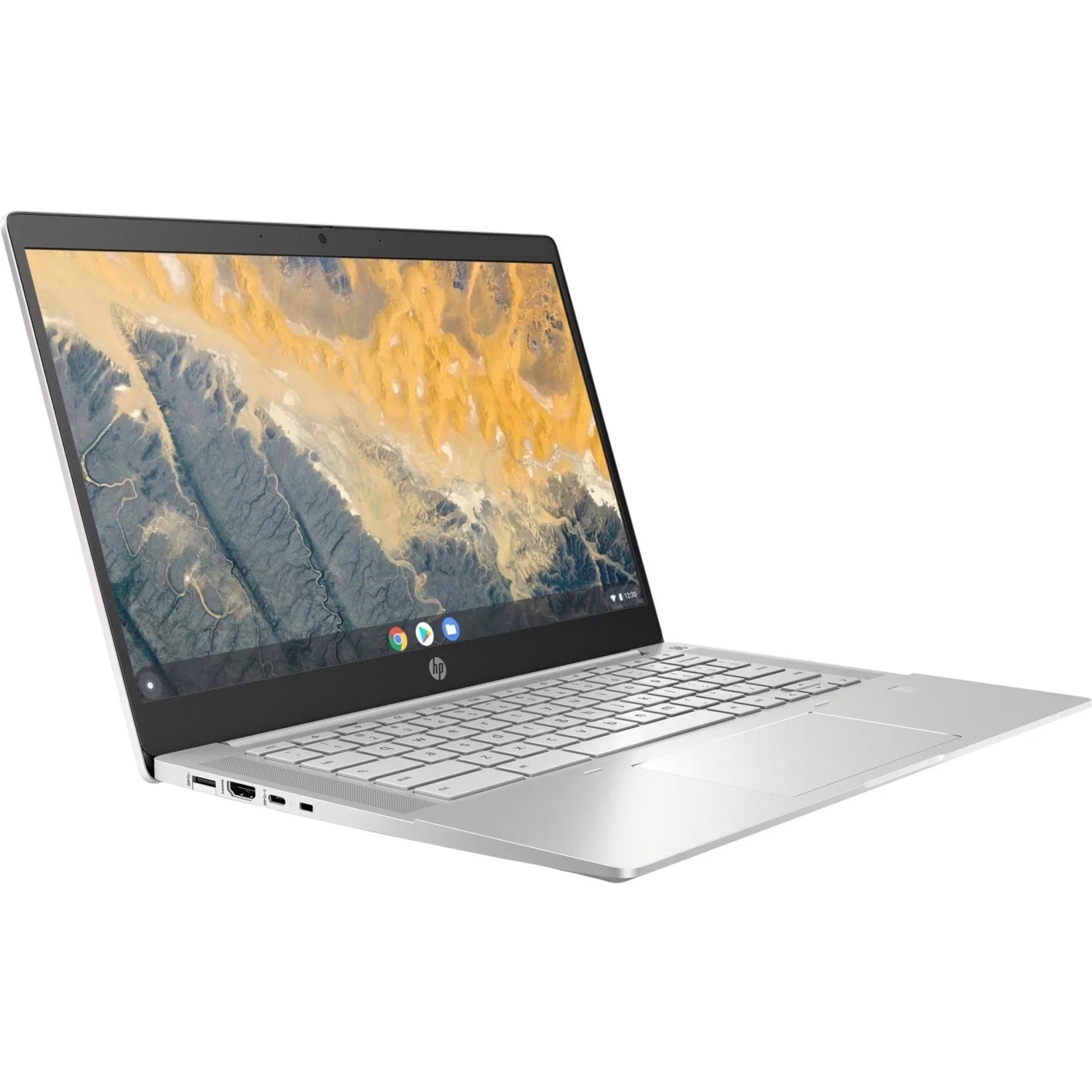 Restored HP Pro c640 14" Chromebook, Intel Core i3 i3-10110U, 8GB RAM, 64GB SSD, Chrome OS, Pike Silver Aluminum (Refurbished)