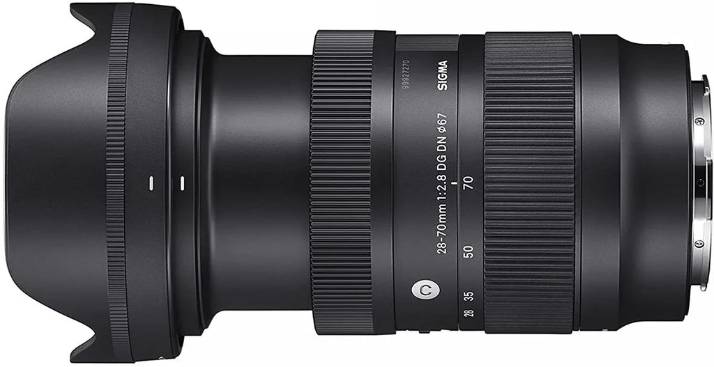 Sigma 28-70mm f/2.8 DG DN Contemporary Lens for Sony E W/Extreme Pro SD Card, Photo Edit Software, More 27pcs