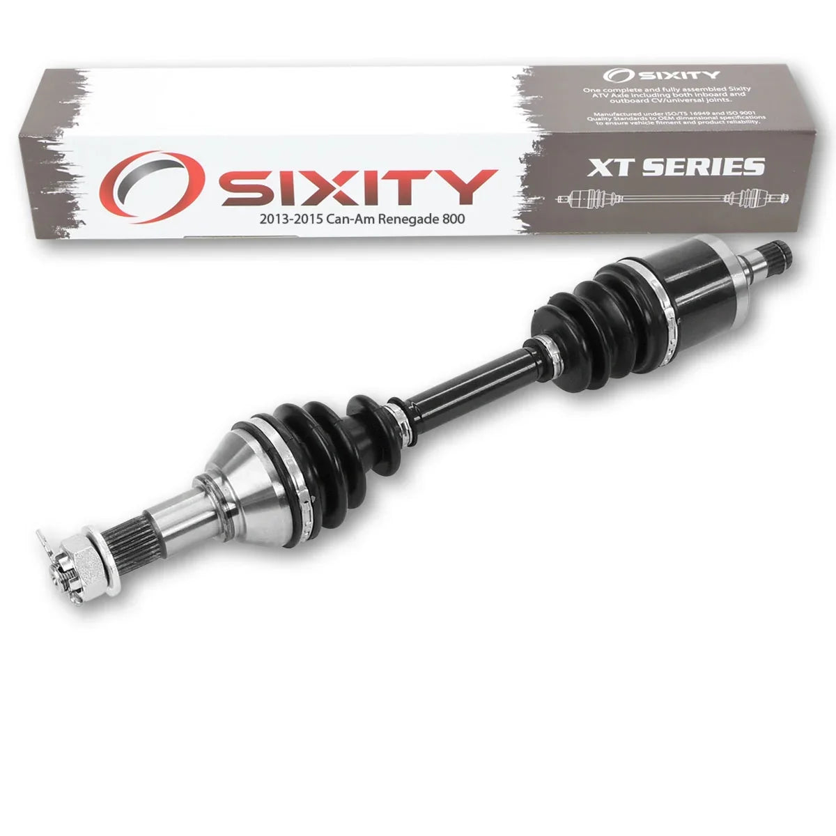 Sixity XT Front Left Axle Suitable with Can-Am Renegade 800 2013-2015 - EFI STD XXC 4X4