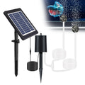 moobody Solar Powered Pond Aerator with Air Pump, 3 Modes 4W, Perfect for Oxygenation in Pond Stock Fishing Hydroponics