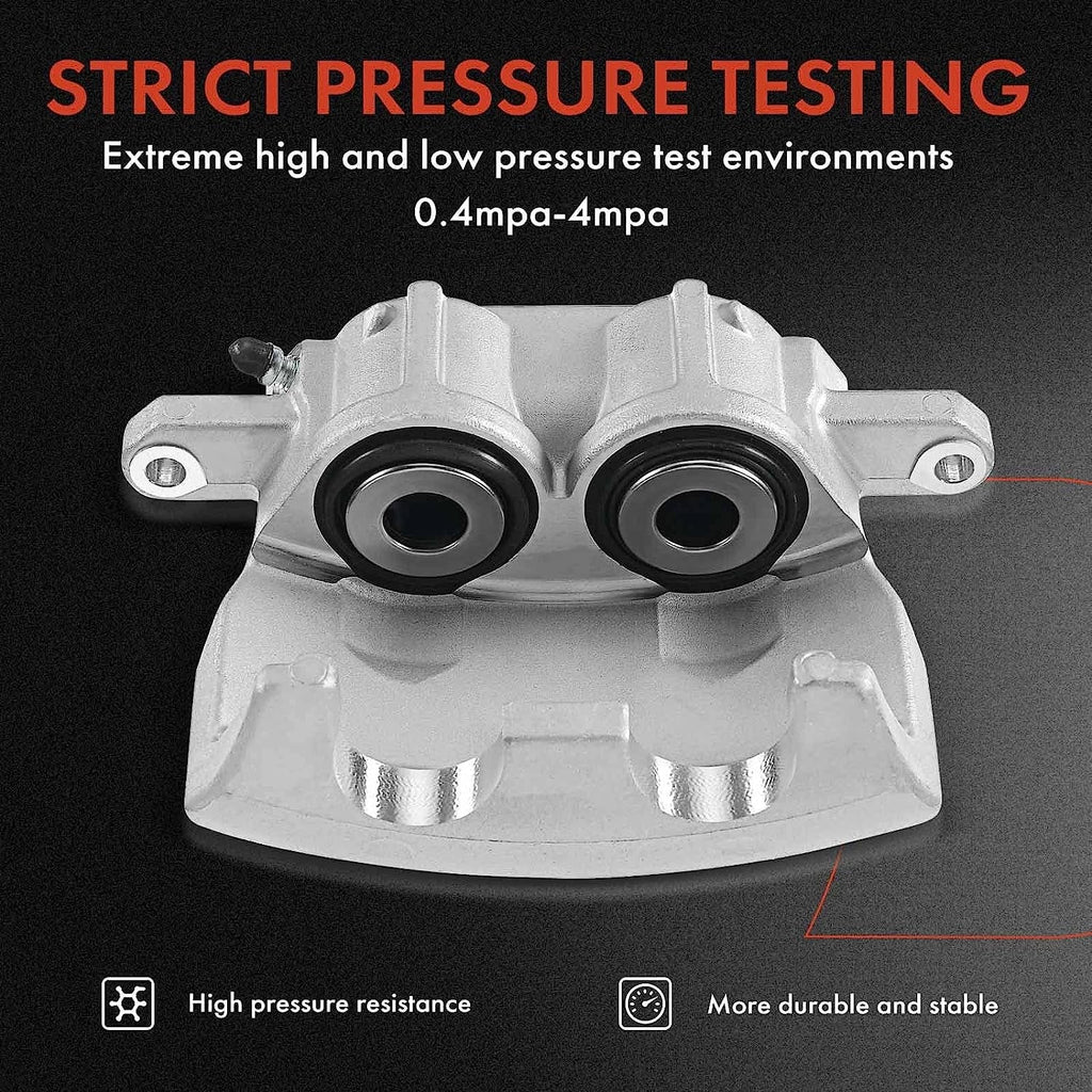 A-Premium Disc Brake Caliper Assembly Without Bracket Fitting with Select Dodge Models - M300/RM300 1973-1974, M350/R300 1974 - Front Left Driver Side